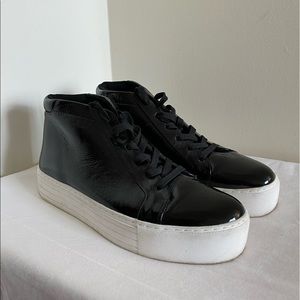 Kenneth Cole - Black Metallic Sneakers